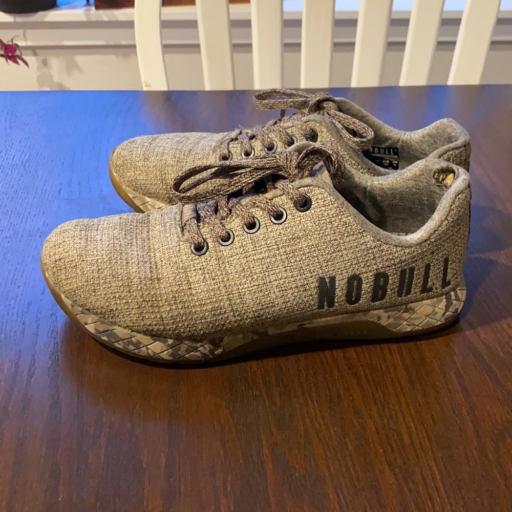 NoBull Earth Heather Grey Trainers
